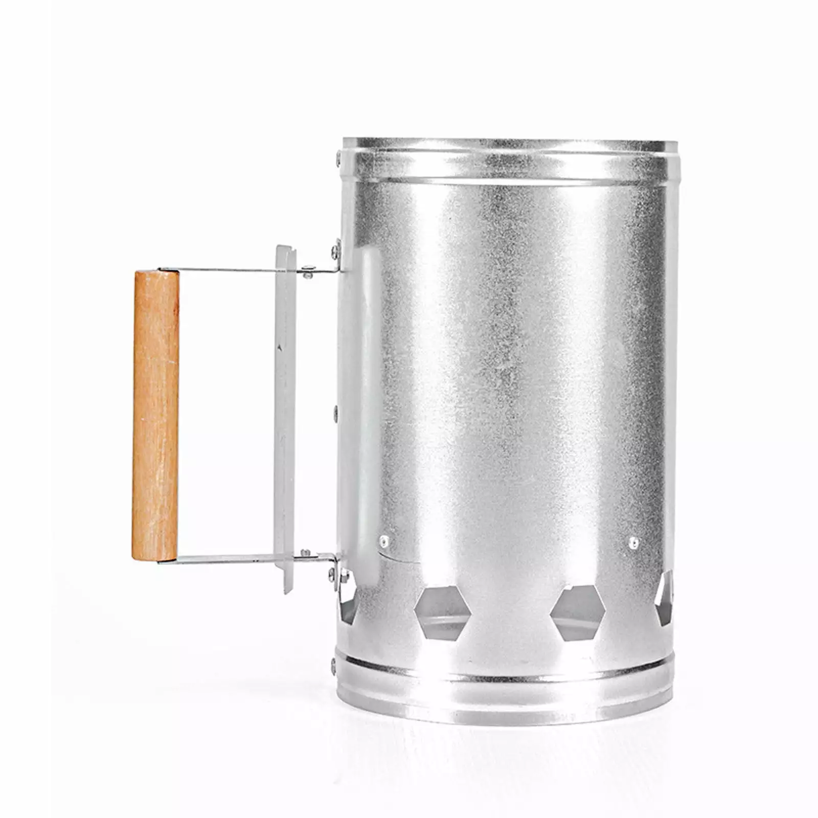 Charcoal Chimney BBQ Charcoal Grill Outdoor and Patio - Fast Lighting Portable Grill One