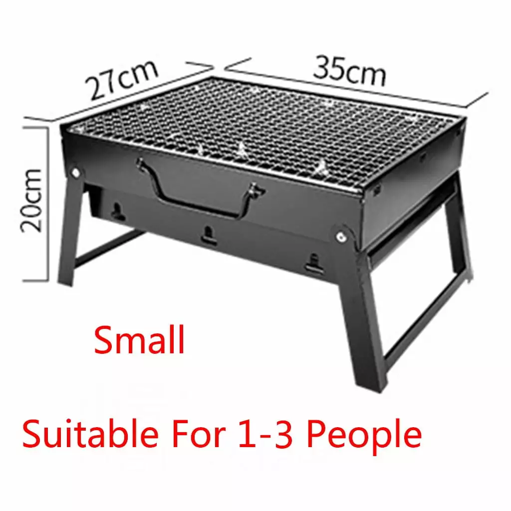 Jacenvly Large Travel-friendly Steel Charcoal Grill Outdoor Patio and Garden Parties