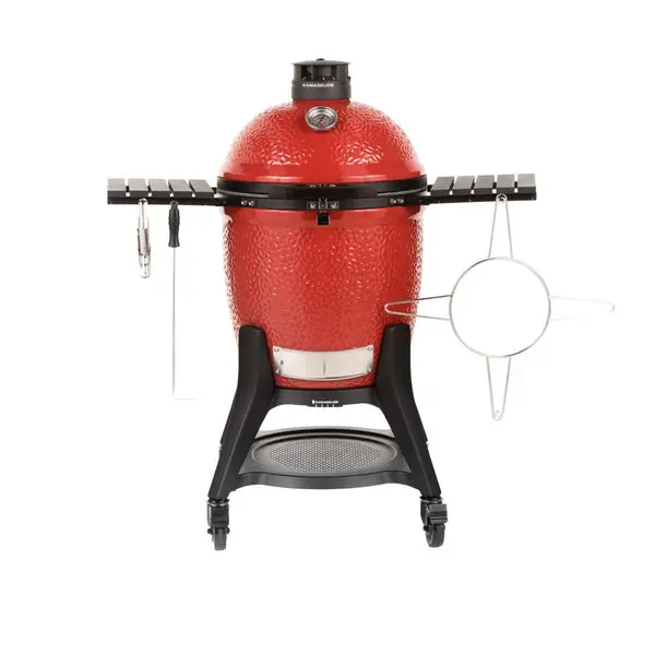 Kamado Joe KJ15040921 Classic Joe III 18 Inch Charcoal Grill Red Perfect BBQ