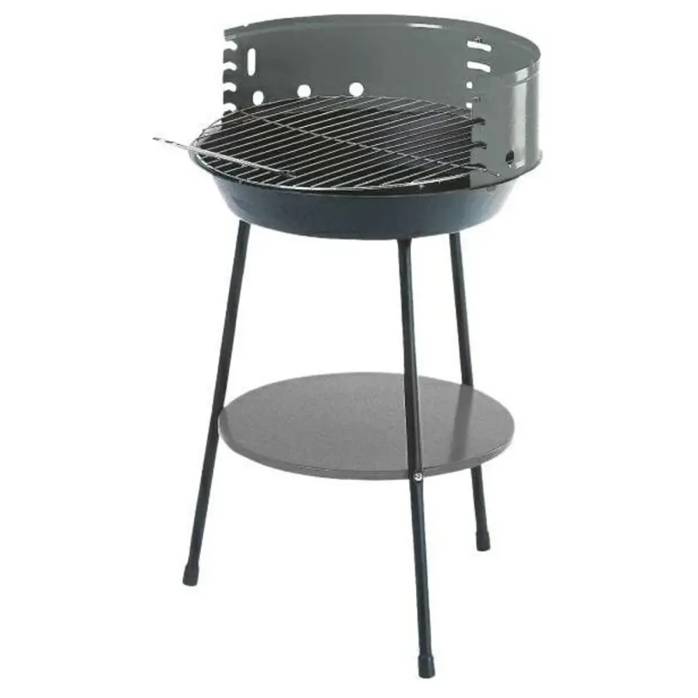 Master Grill MG915 Garden Grill Lower Shelfl Charcoal Grill 35cm Diameter BBQ Grill