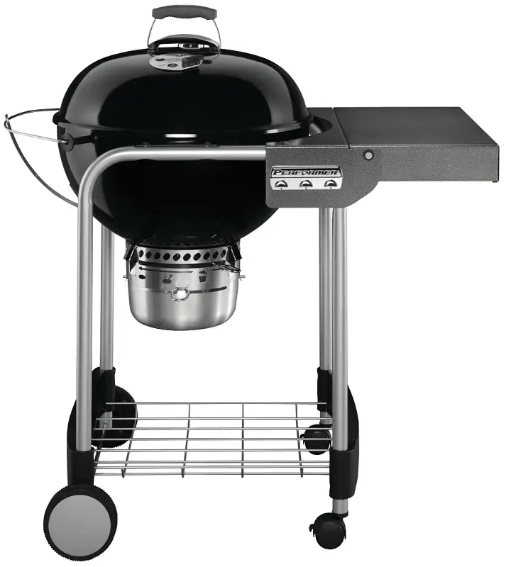 Weber Performer 15301001 Charcoal Grill, 363 sq- Primary Cooking Surface, Onyx