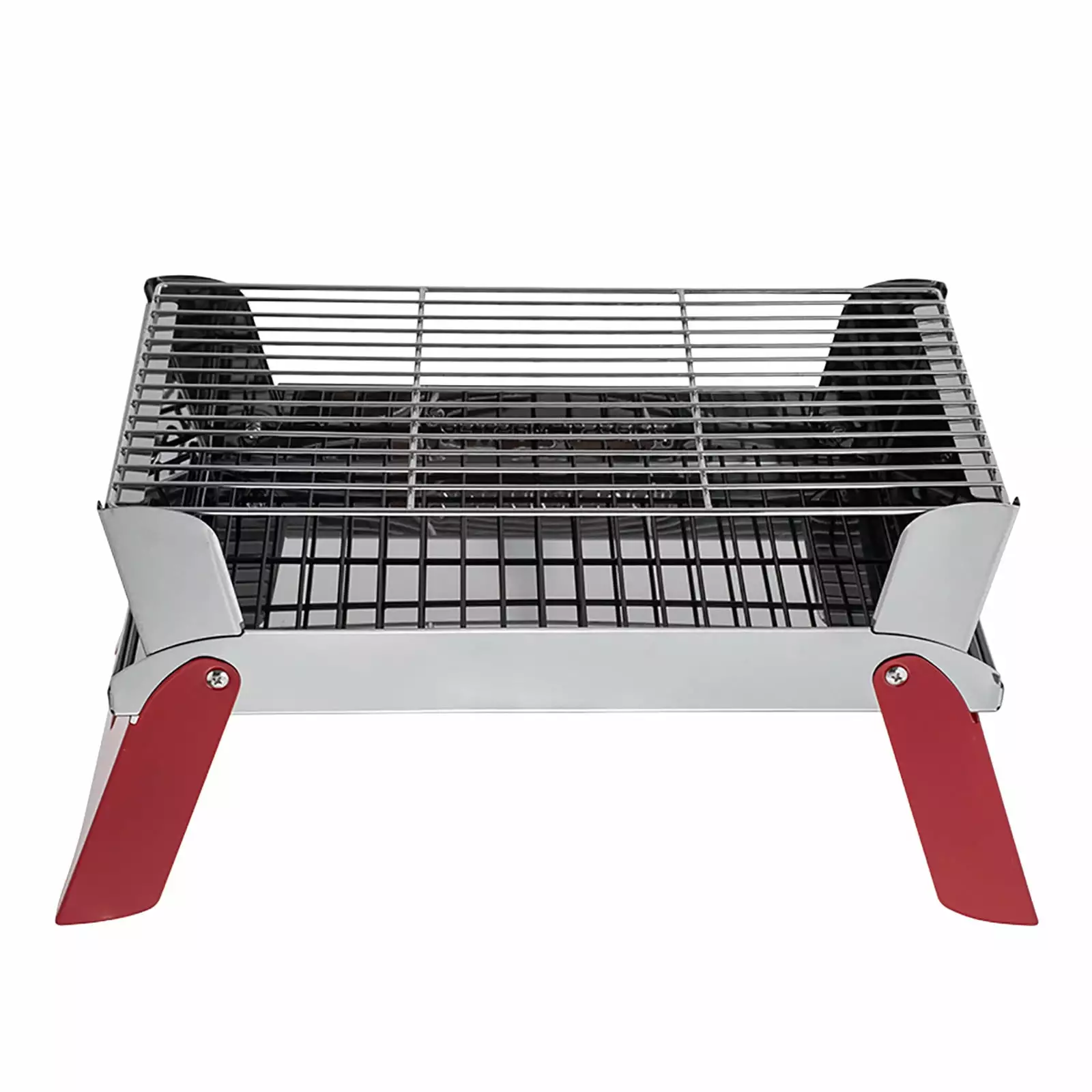 WIURAY Barbecue Grill Large Travel-friendly BBQ Barbecue Steel Grill Outdoor Patio Garden Party