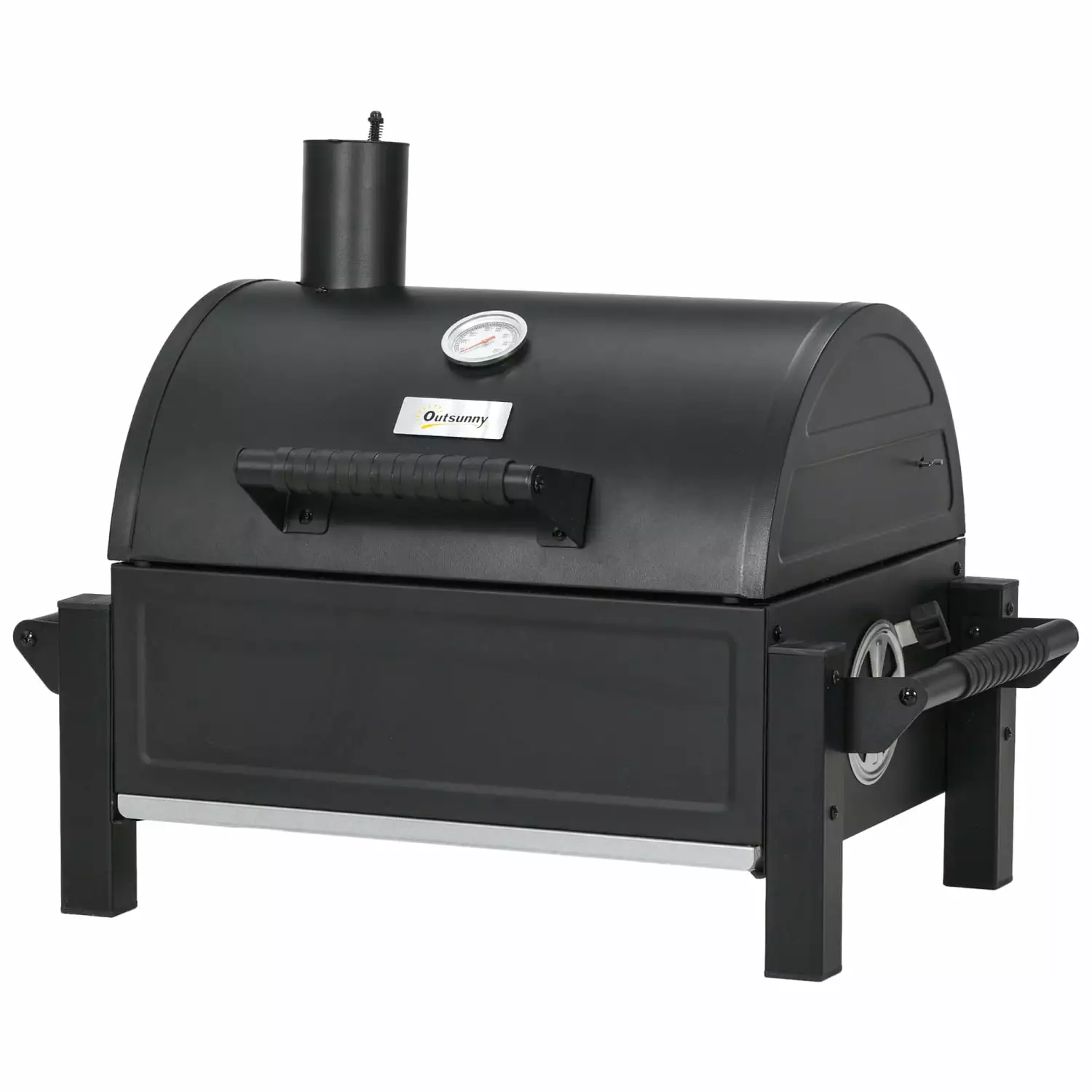 YPDCHB Charcoal BBQ Grill 235 sq. Tabletop Outdoor Barbecue Ash Catcher Built- Thermometer Patio Backyard Camping Picnic B...