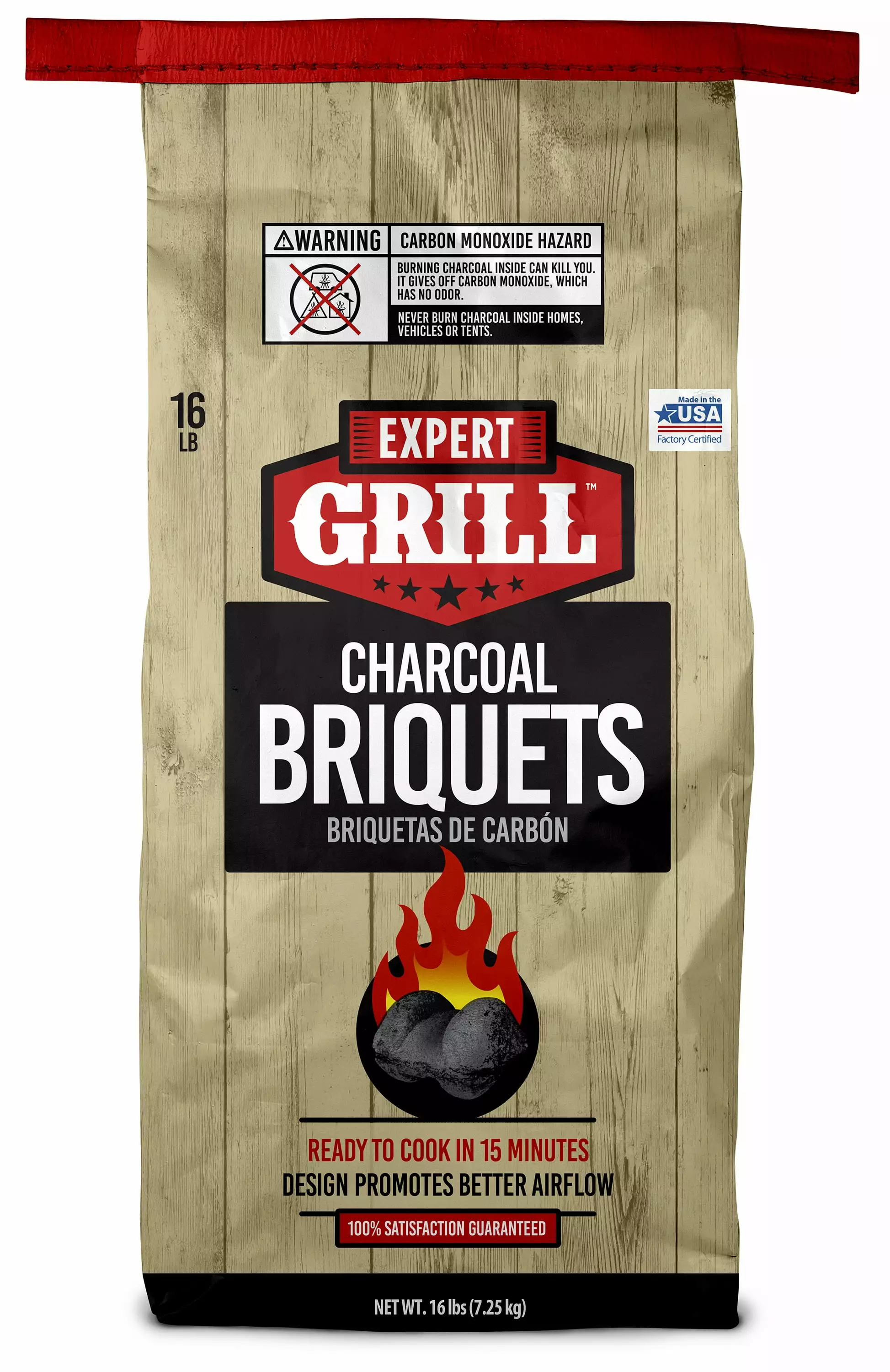 Expert Grill Charcoal Briquettes 16 lb BBQ and Grilling