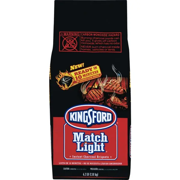 Kingsford 31228 Match Light Charcoal Briquettes 6.2 Lb