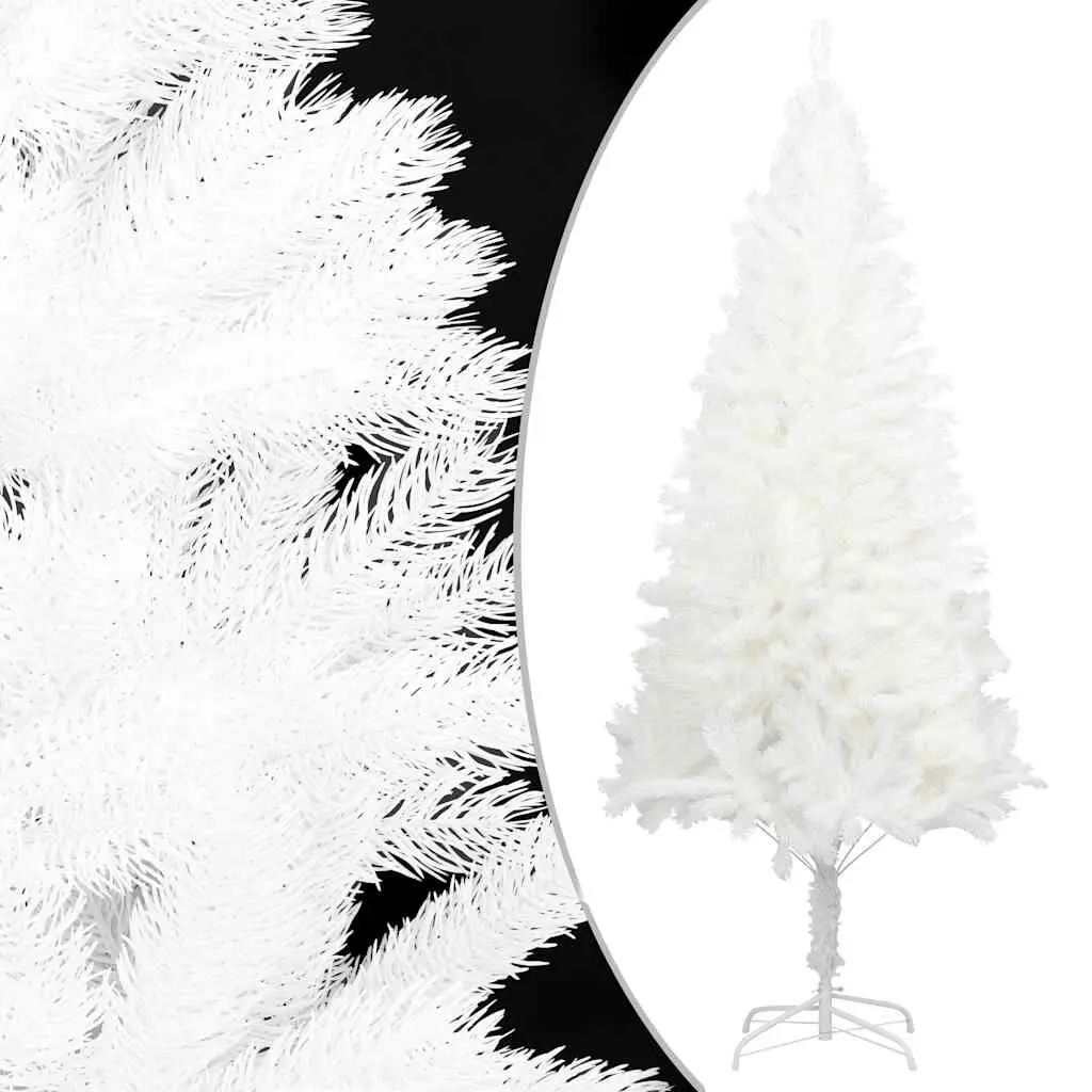 Artificial Christmas Tree 8 ft Lifelike Needles White Holiday Decor