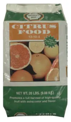 Arizona's Best AZB10062 Citrus Food 13-10-4 Fertilizer 20 lb Arizona’s Best