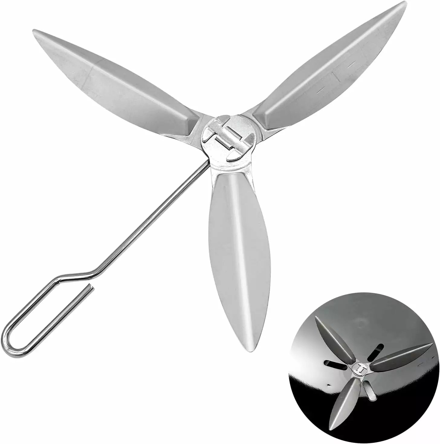 18-1/2 One-Touch Charcoal Grill Cleaning System Kit Weber Kettle Grills 18