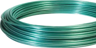 Hillman Fasteners 122090 Clothesline Wire 50 Feet Green Vinyl Jacketed Outdoor Drying