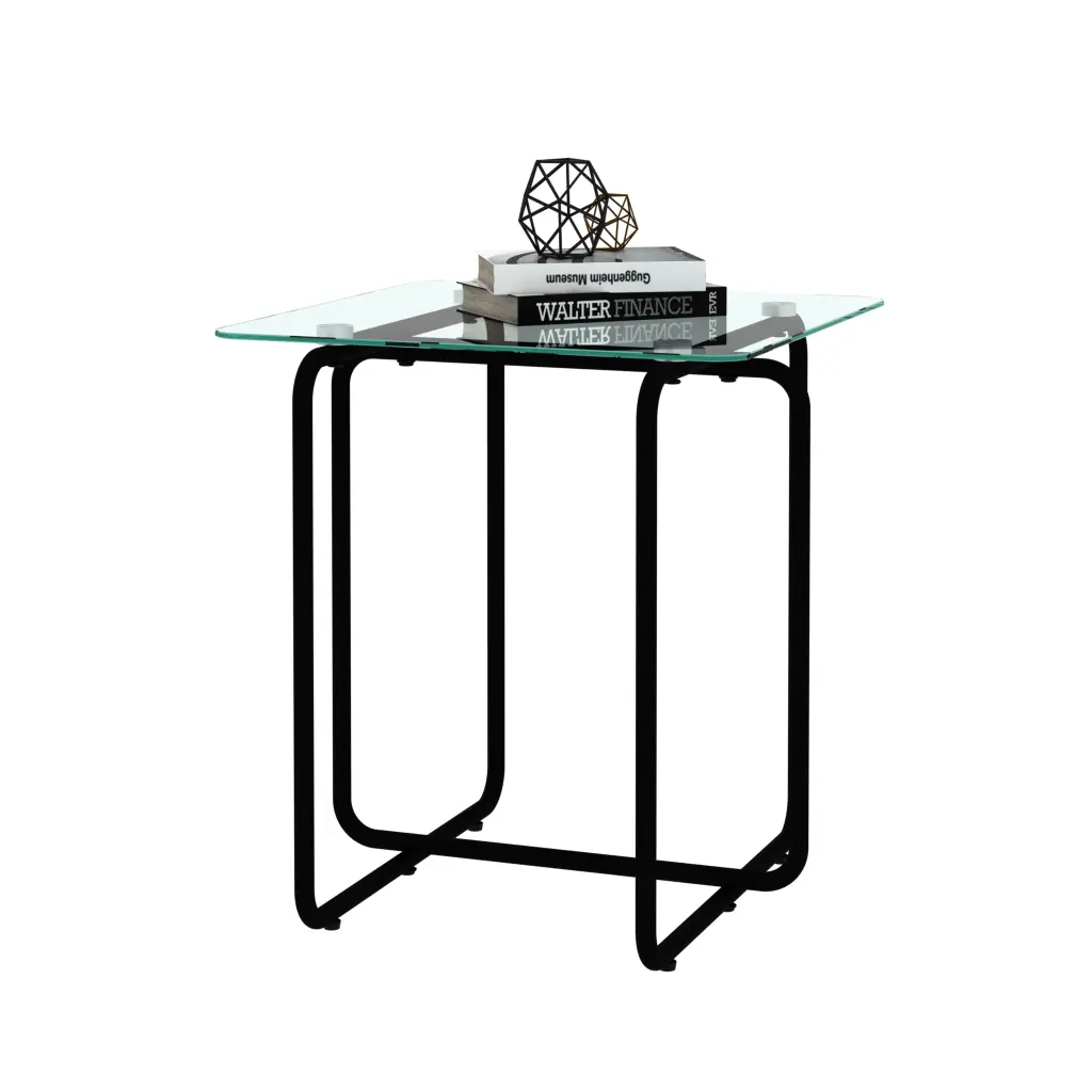 Modern Tempered Crystal Coffee Table End Table Side Table Living Room jws-w241