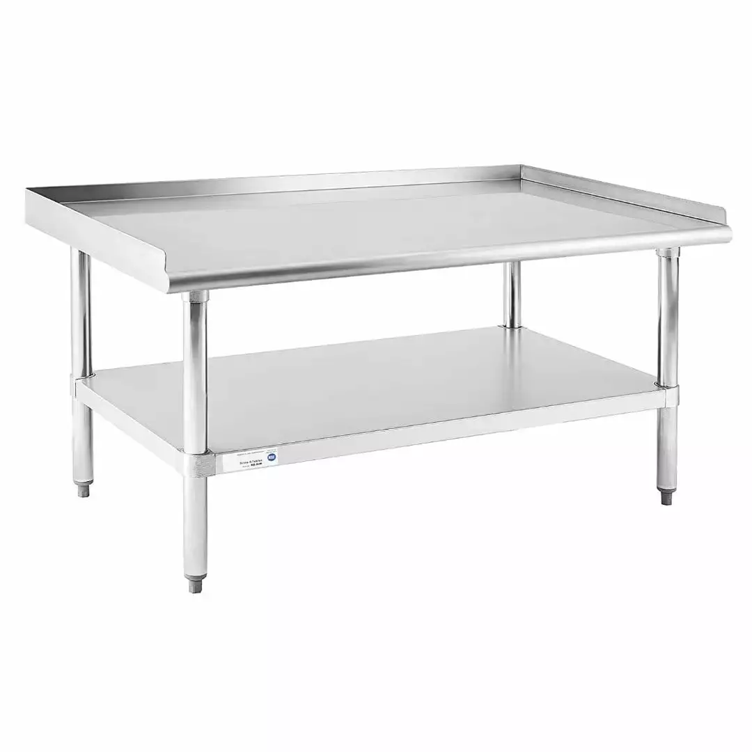 Shininglove Stainless Steel 48L x 30W x 24H Commercial Restaurant Kitchen Equipment Stand Grill Table Undershelf 28winx24i...