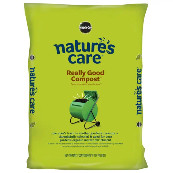 Miracle-Gro 70951120 Nature's Care Really Good Compost 1 Cu Ft