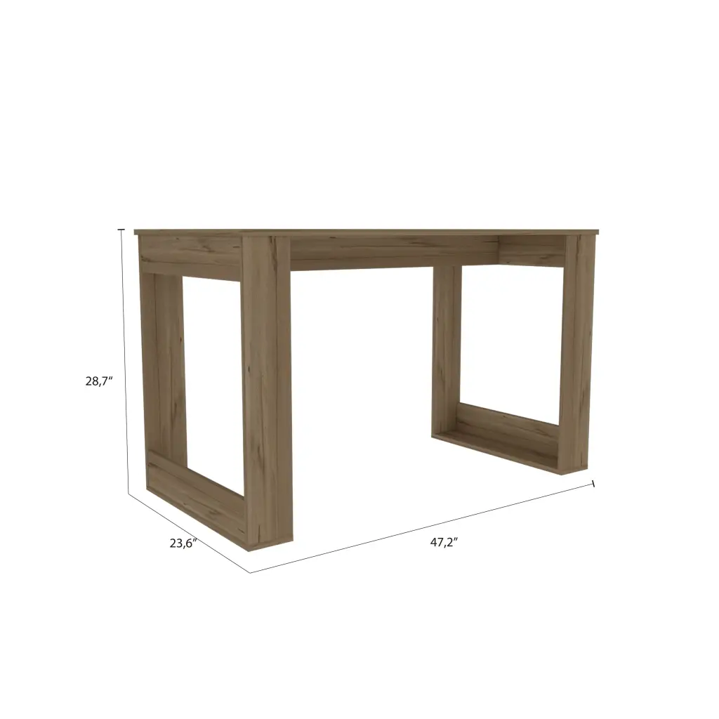Aurora Writing Computer Desk Light Oak Industrial Style Desk Home Office rta mubles colombia