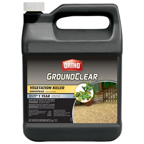 Ortho GroundClear Vegetation Killer Concentrate 2-Gallon Large Area Weed Control