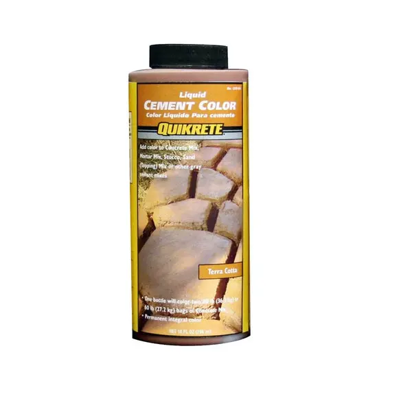 Quikrete 131704 Cement Color Terra Cotta 10 Oz Concrete Staining and Coloring