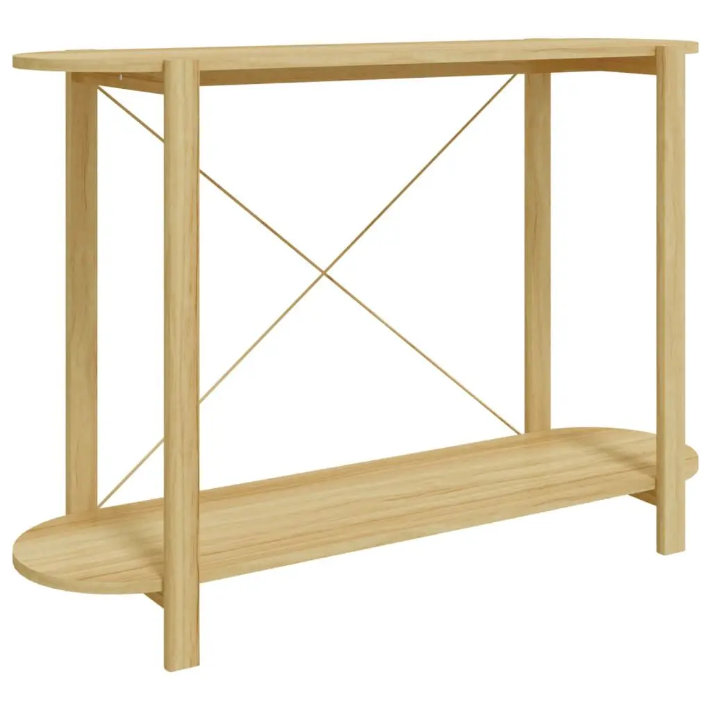 Console Table 43.3x15x29.5 Inches Engineered Wood Slim Entryway Table Small Spaces