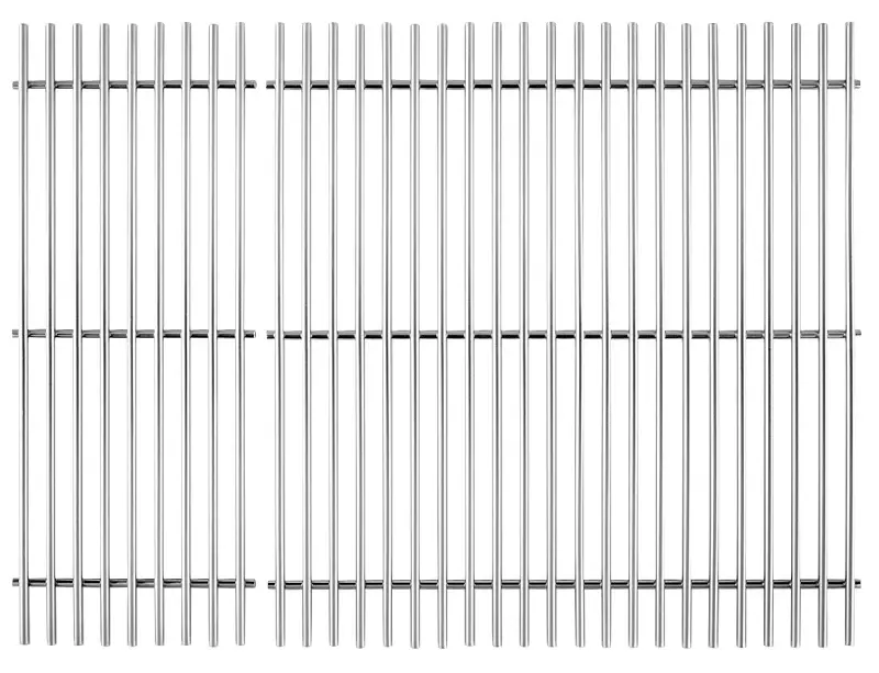 Weber 7860 Cooking Grate Set, 17.3 L, 23.3 W, 7 mm, Stainless Reinforced Compatible Most Grills
