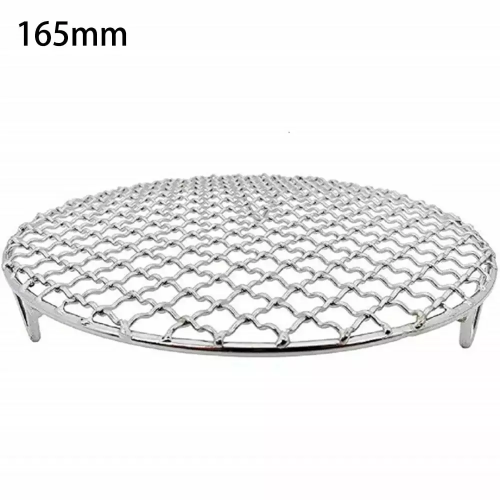 Gerich Round Stainless Steel Cooling Baking Rack Wire Grill Tray Meat Biscuit Cake Bread Mm
