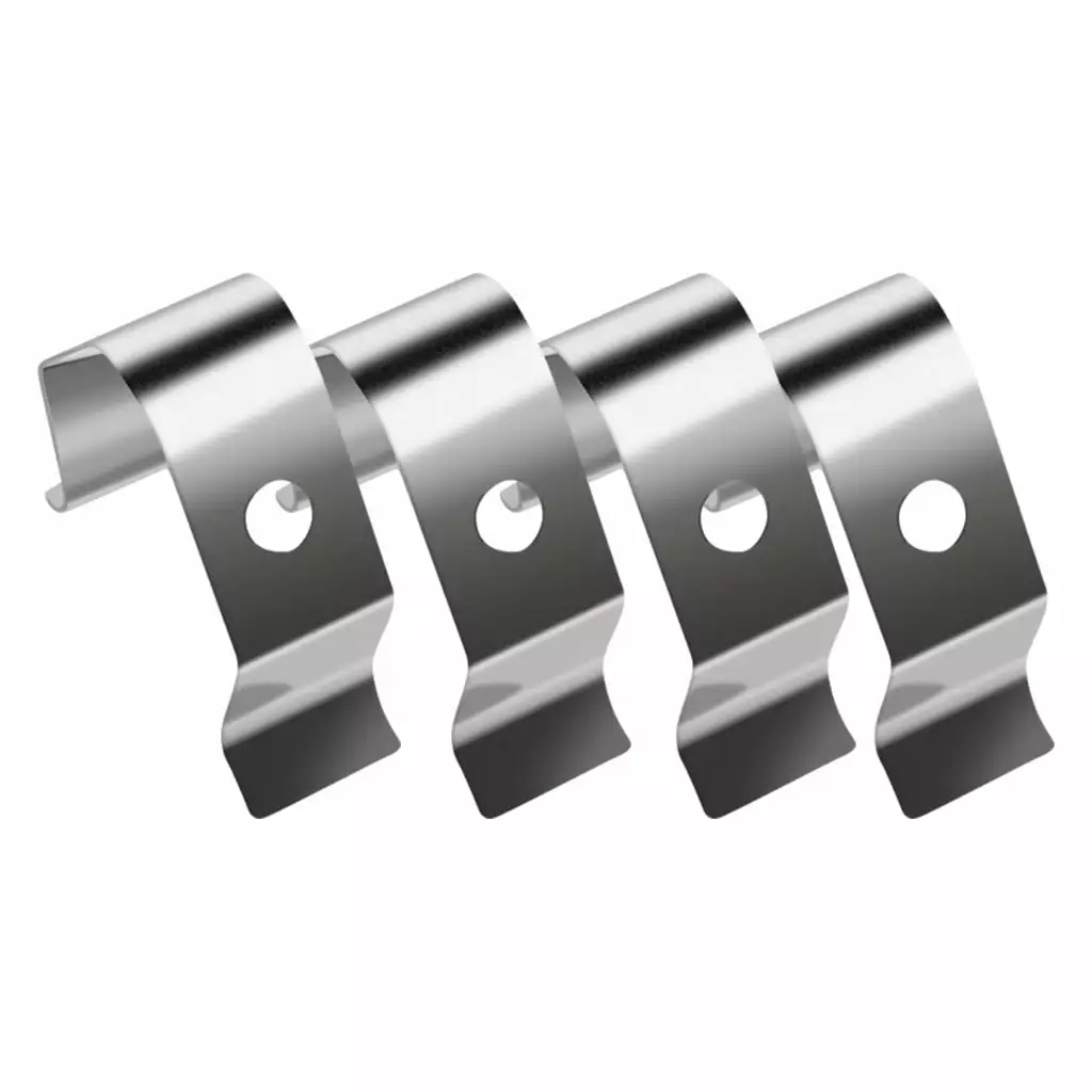 Frehsky 4PC Universal Meat Grill Thermometer Probe Clip Holder 304 Steel BBQ Accessories