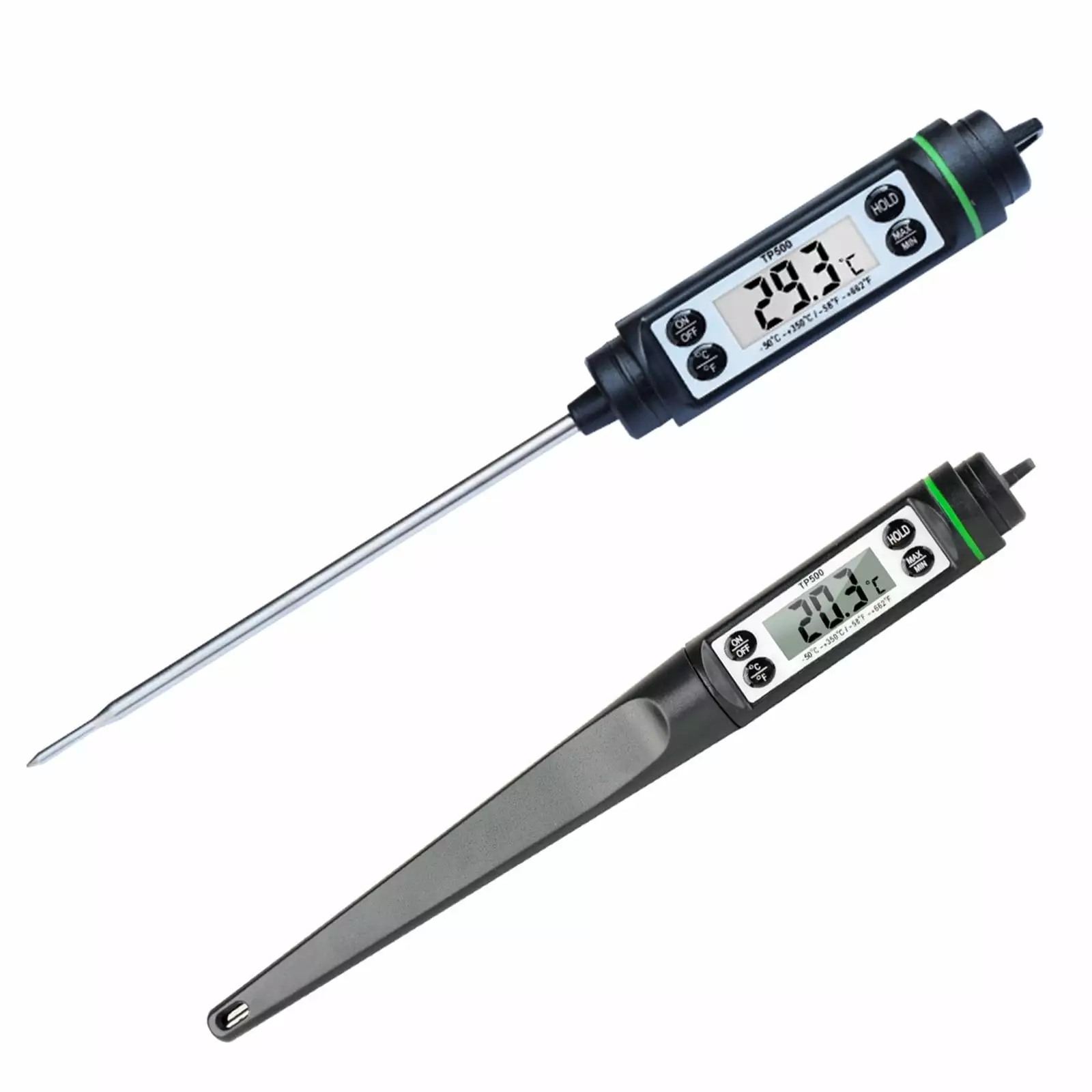 Wovilon Digital Meat Thermometer Long Probe Instant Read Food Cooking Thermometer Grilling BBQ Smoker Grill Kitchen