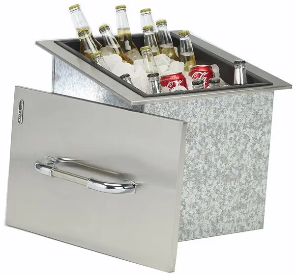 Bull 00002 Ice Chest Stainless Steel Drop Cooler