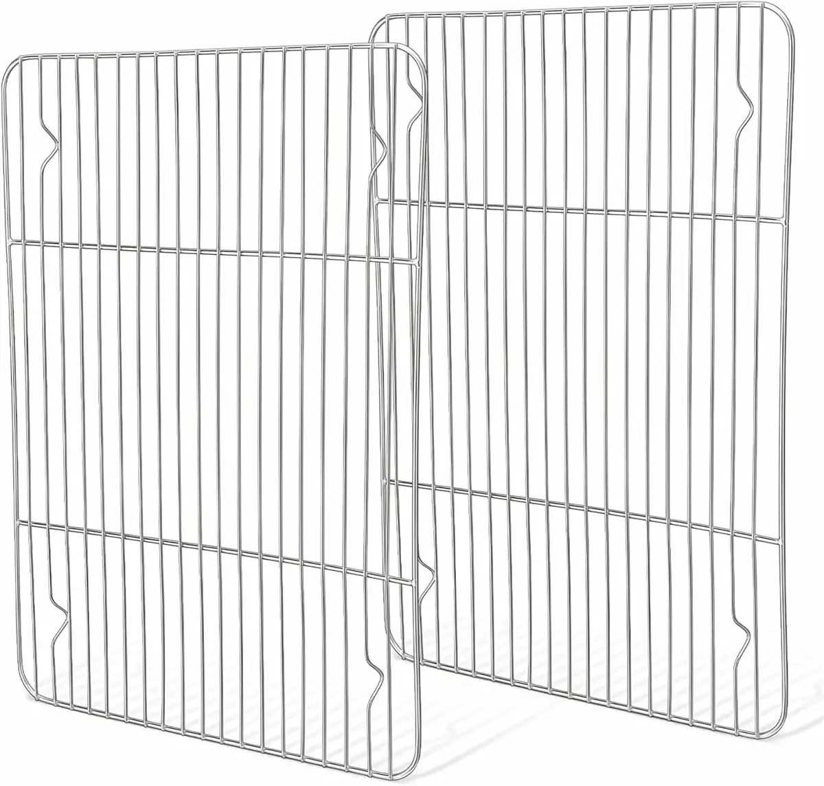 Casewin Stainless Steel Large Loaf Cooling Rack 30x23cm Roasting Grilling Cooking Drying Cake Pizza Meat 11