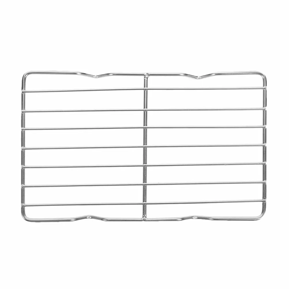 Jibingyi Stainless Steel Grilling Rack Multi-utilize Roasting Baking Cooling Rack 35x24cm