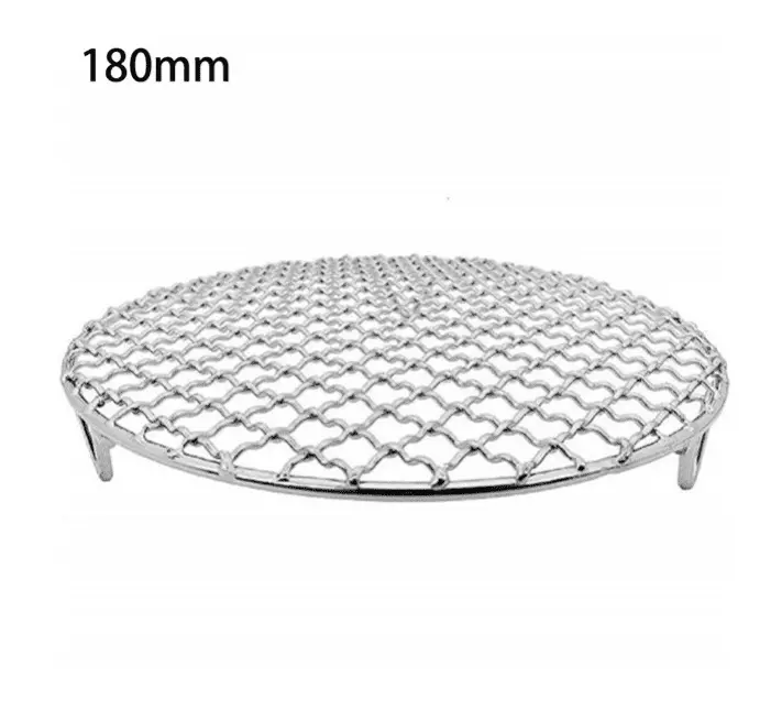 Topboutique Round Stainless Steel Baking Cooling Grilling Rack 7 inches Fits Air Fryer Instant Pot Pressure Cooker