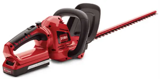 Toro 51494 Cordless Hedge Trimmer 20 Volt 22 Inch Blade Easy Landscaping