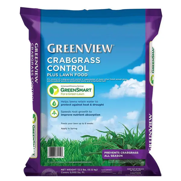 GreenView 21-29178 Crabgrass Control Plus Lawn Food GreenSmart 13.5 Lb