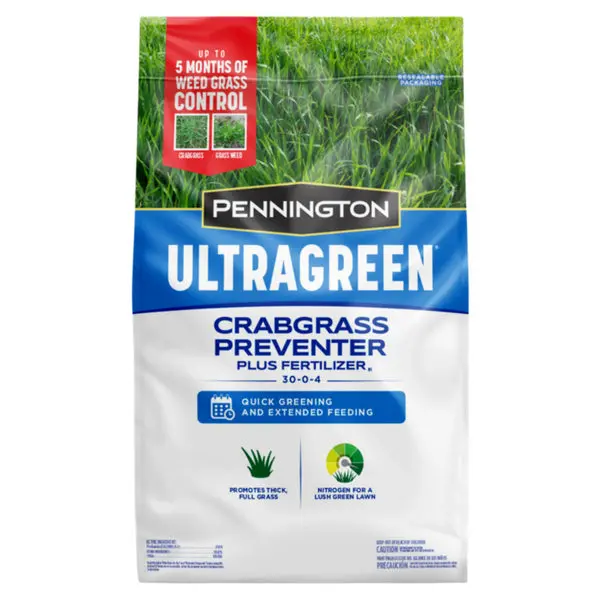 Pennington Ultragreen Crabgrass Preventer Plus Fertilizer 12.5 lbs