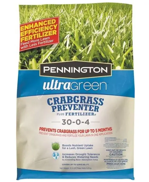Pennington Ultragreen Crabgrass Preventer Lawn Fertilizer 14 Lbs