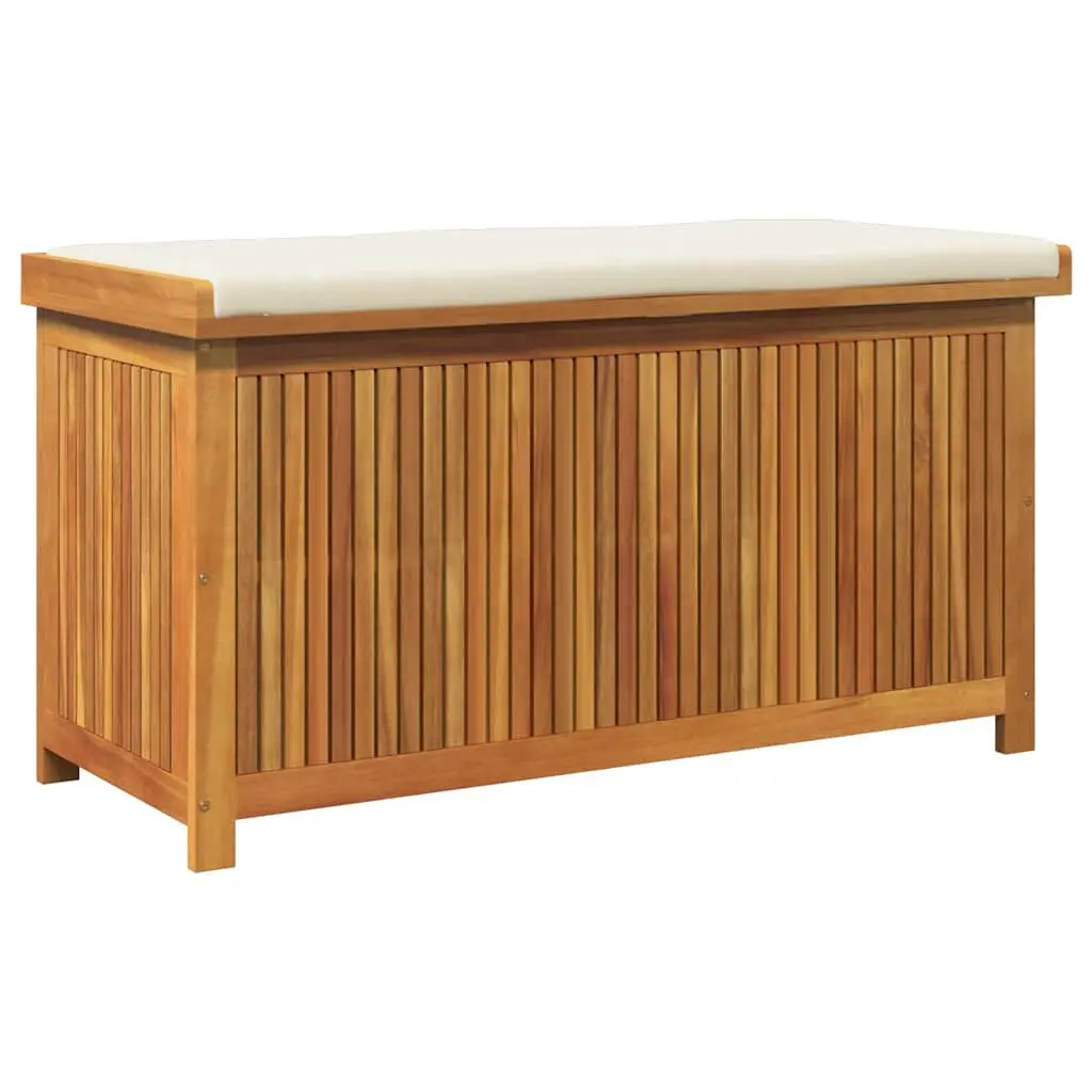 Outdoor Cushion Box 113x50x60.5 cm Solid Wood Acacia Storage