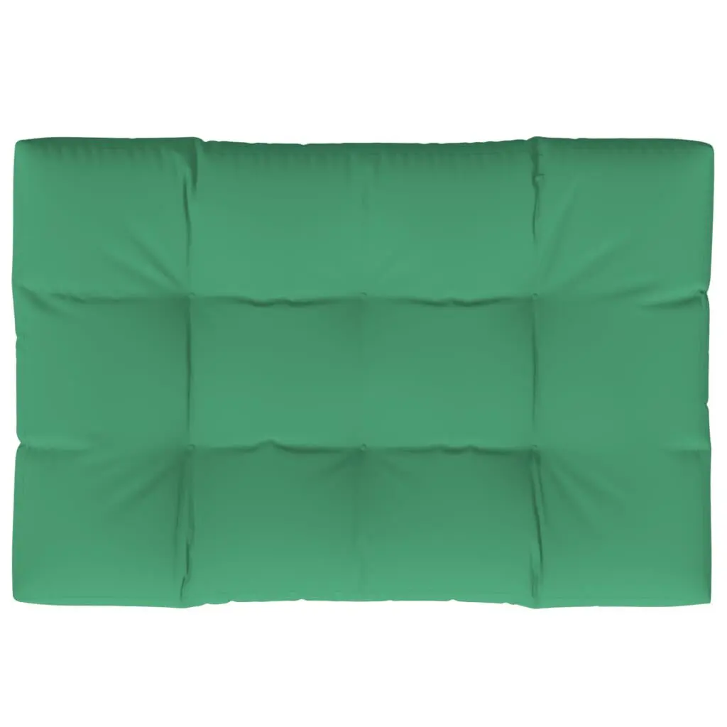 Pallet Cushion Green 47.2x31.5x4.7 Inches Outdoor Furniture Fabric Seat Pad