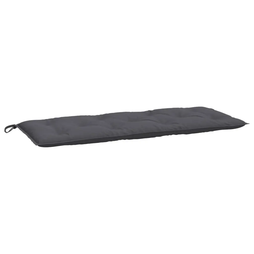 Garden Bench Cushion Anthracite 47.2x19.7x2.8 Inches Oxford Fabric Outdoor