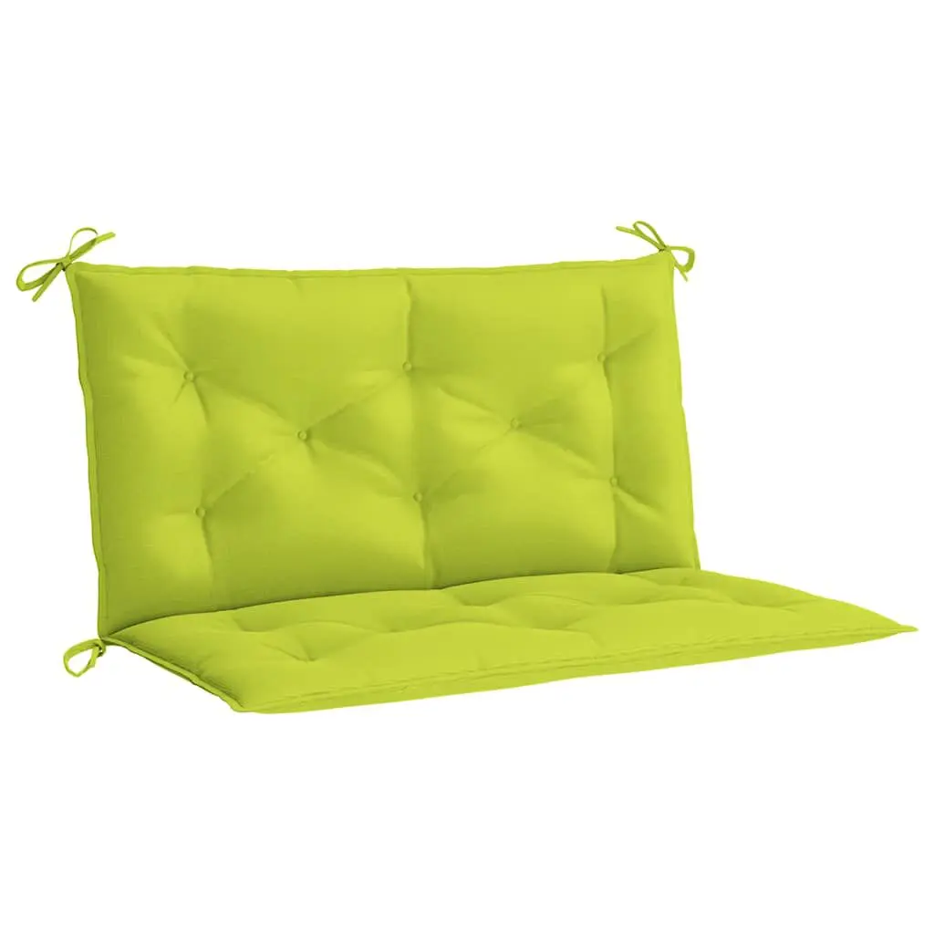 Bright Green Garden Bench Cushion 39.4x39.4x2.8 Inches Oxford Fabric Outdoor Seat Pad