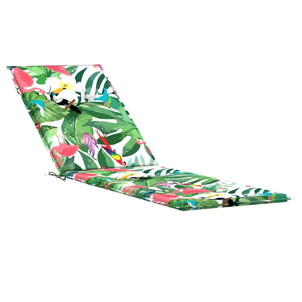 Deck Chair Cushion Multicolor Oxford Fabric Outdoor Furniture Seat Cover
