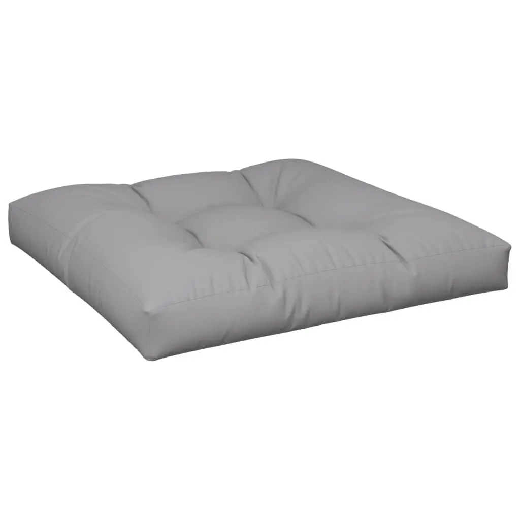 Gray Fabric Pallet Cushion 31.5x31.5x4.7 Inches Comfortable and Durable