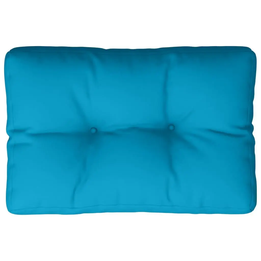 Light Blue Fabric Pallet Cushion 23.6x15.7x4.7 Inches Patio Furniture