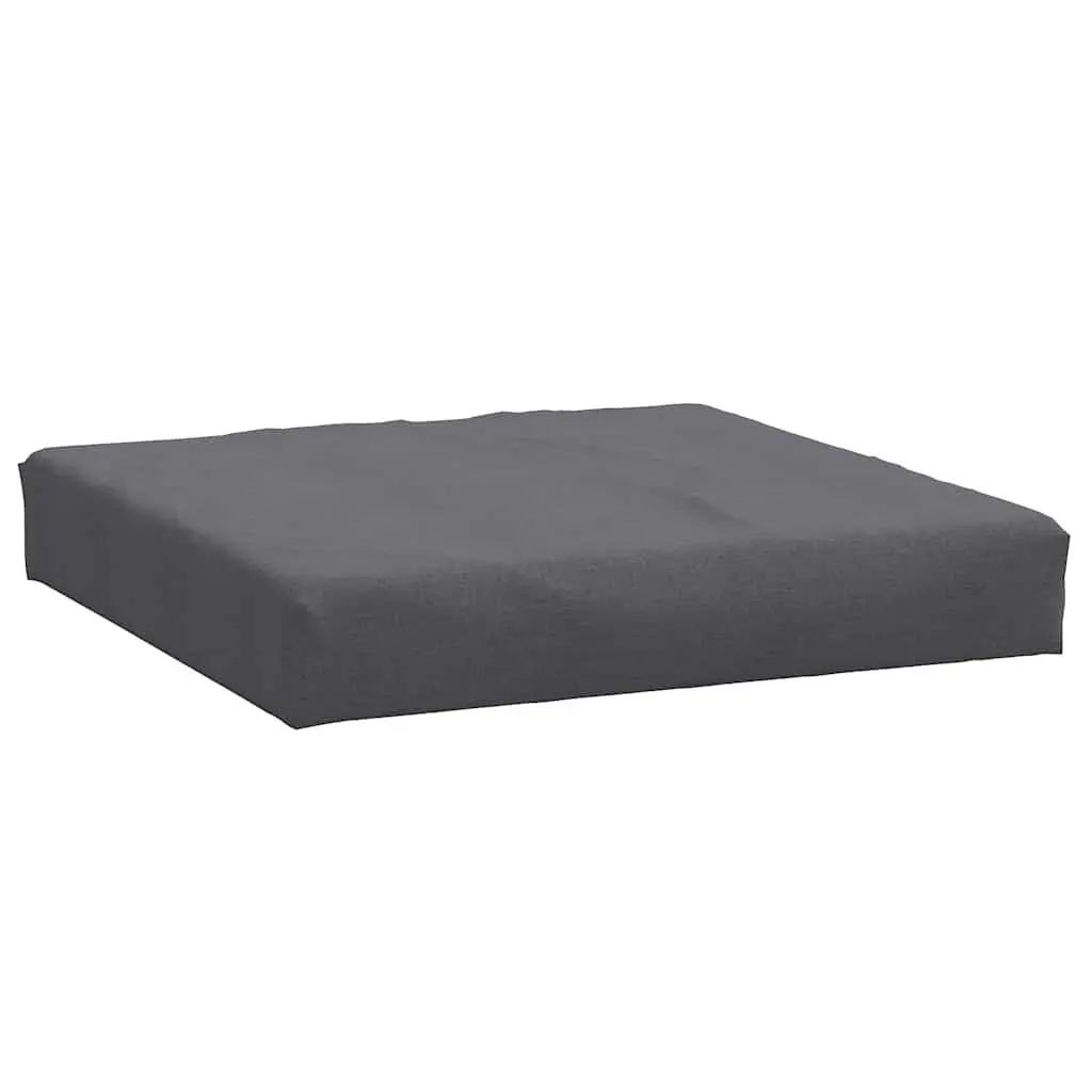 Pallet Cushion Melange Anthracite 23.6x23.6x3.7 Inches Fabric Outdoor