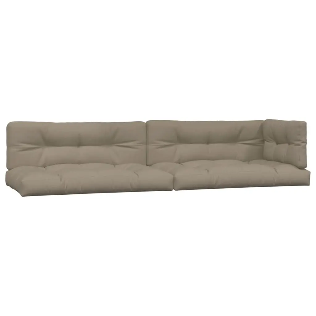 Pallet Cushions 5 pcs Taupe Fabric Outdoor Patio Furniture Seat Pads