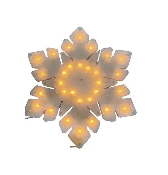 Santas Forest 36838 20 Inch Snowflake Window Decal Christmas