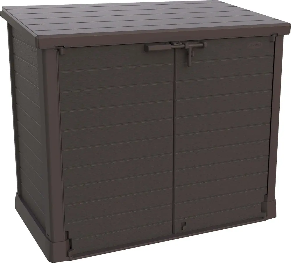 Duramax Storeaway Flat Lid 1200L Chestnut 86631