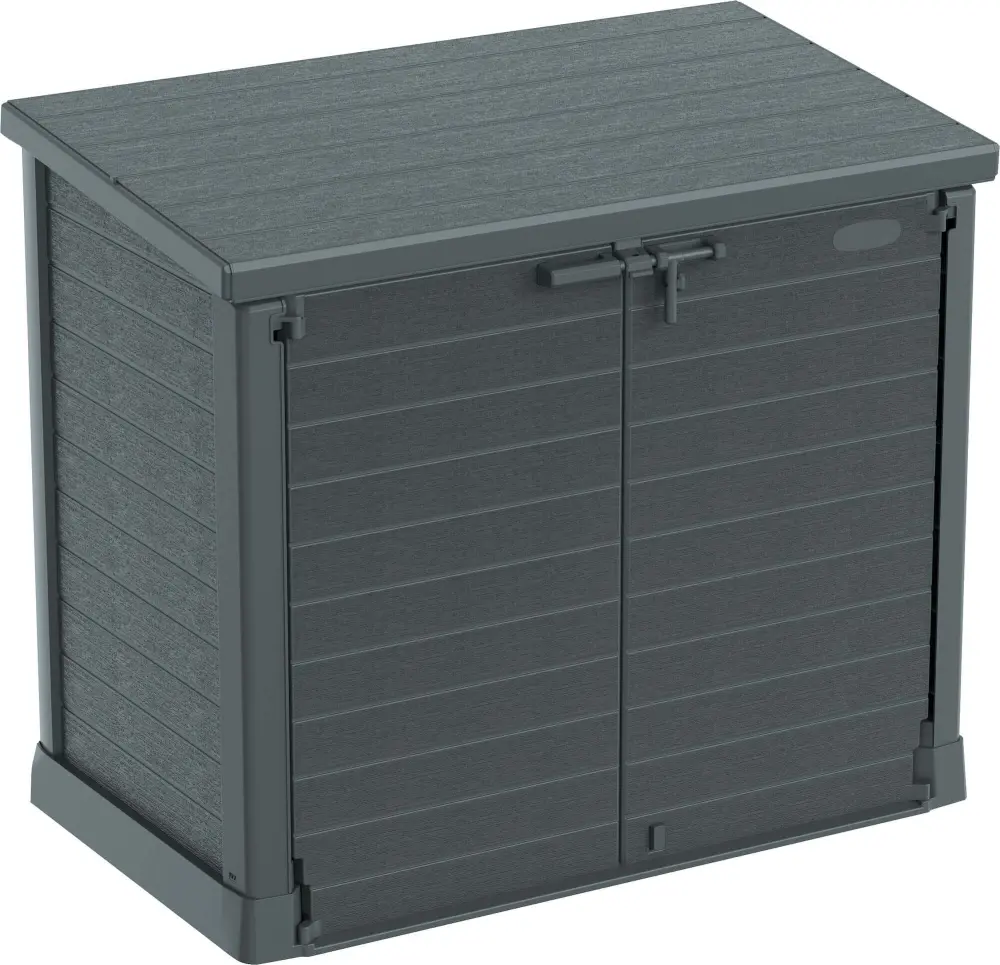 Duramax Storeaway Flat Lid 1200L Pewter 86630