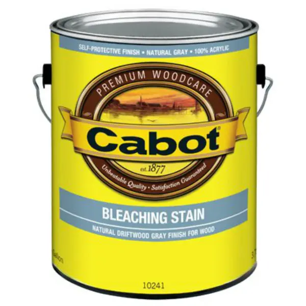 Cabot 10241-07 Bleaching Stain 1 Gallon Wood Decks and Fences