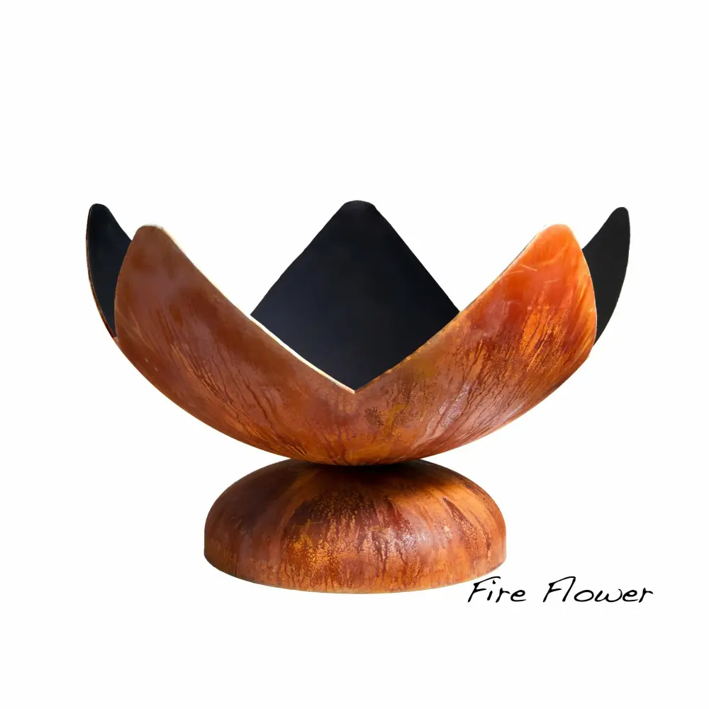 Ohio Flame Fire Flower Master-crafted Fire Bowl