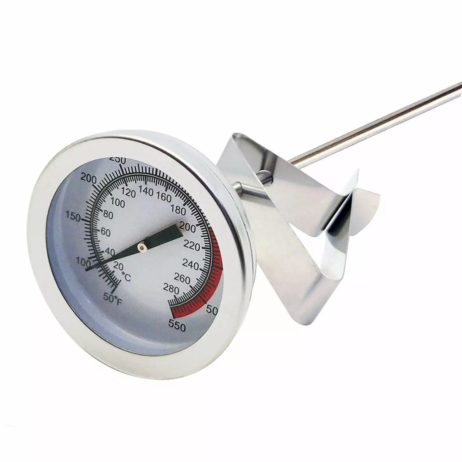 Home Deals up to 30% off Meitianfacai Fry Thermometer Instant Read Dial Stainless Steel Meat Cooking Thermometer Turkey BB...