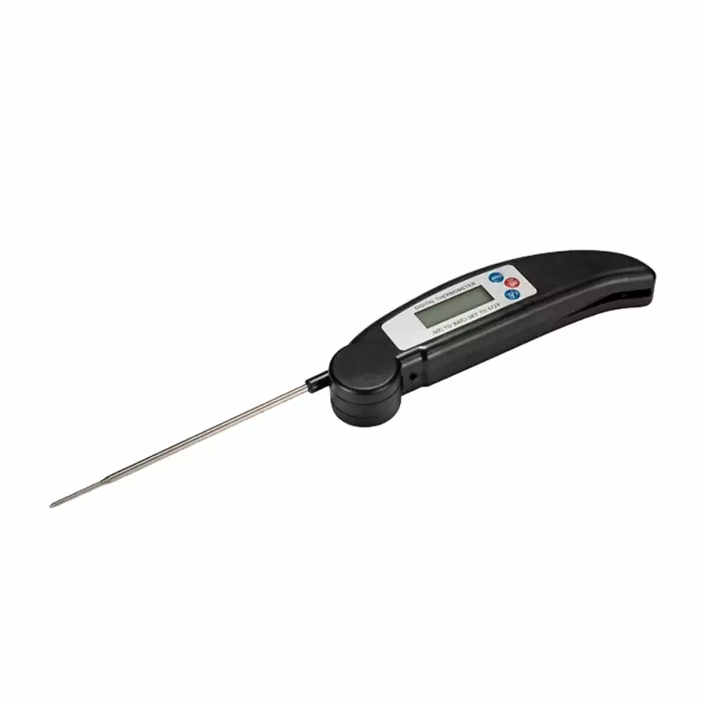 Farfi Digital BBQ Food Temperature Gauge Probe Foldable Kitchen Cooking Thermometer