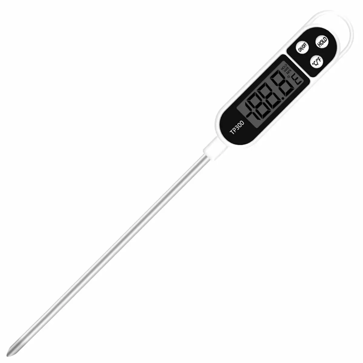 Austok Meat Thermometer Grilling Instant Read Food Thermometer Digital Cooking Kitchen BBQ Grill Thermometer Long Probe Li...