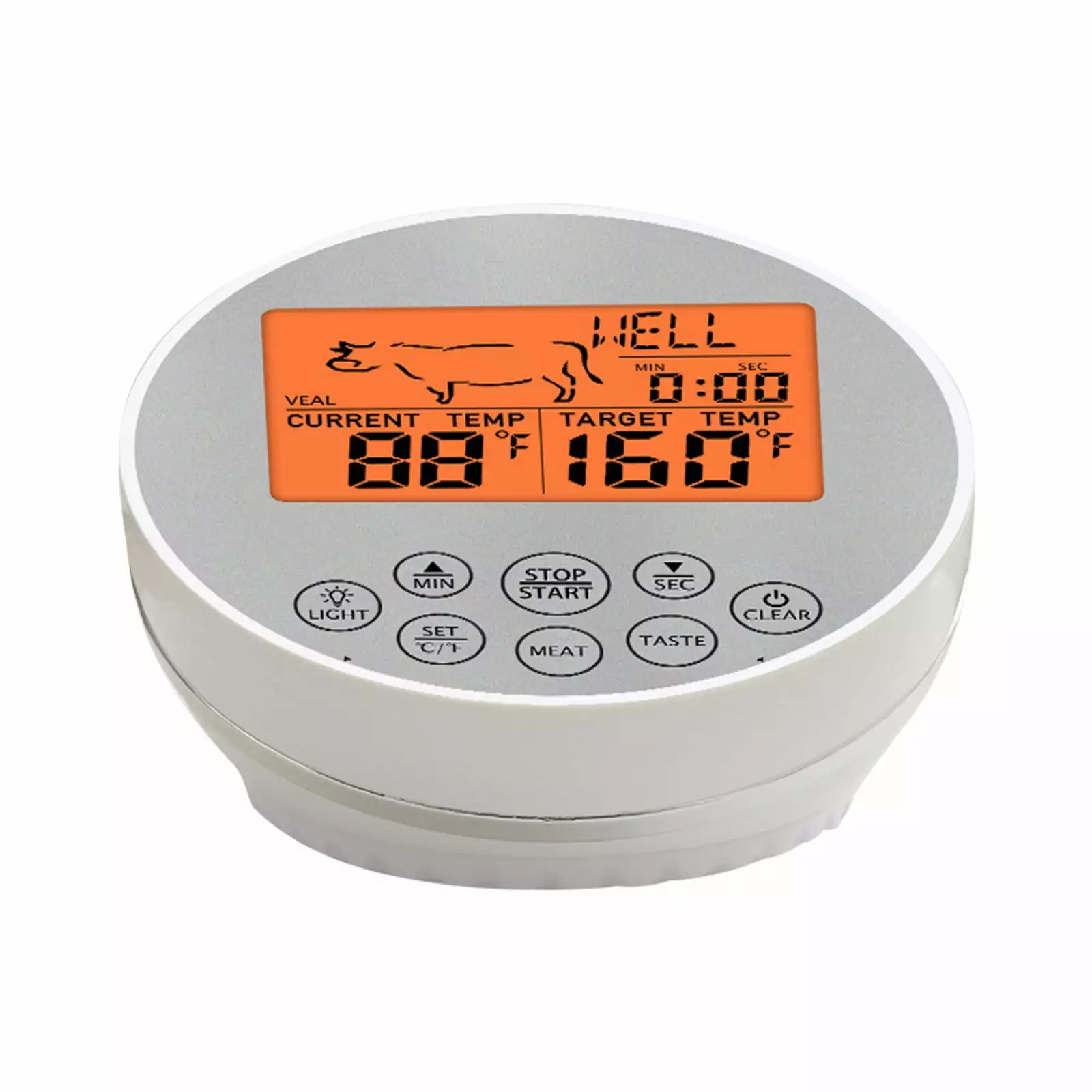 ZKCCNUK Professional Digital Instant Read Meat Thermometer Kitchen Food Cooking Grill BBQ Candy Home Brewing Coffee Oil De...